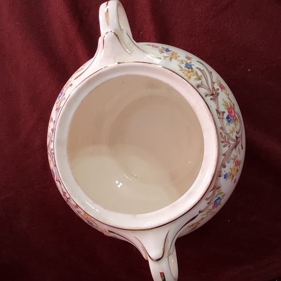 TaylorSmithTaylor Sugar Bowl w/ Lid # 4435 pattern Made in USA. - Picture 8 of 12